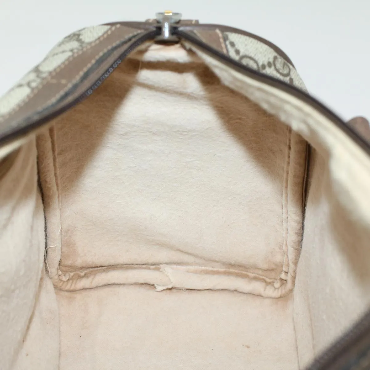 GUCCI GG Canvas Web Sherry Line Boston Bag Beige Red 3902006  bs7253
