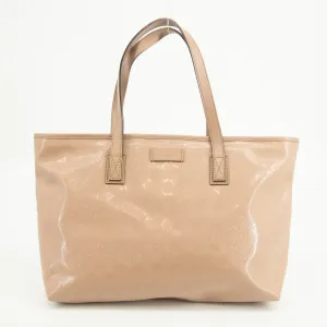 Gucci GG Imprime PVC Tote Bag Pink  #2575