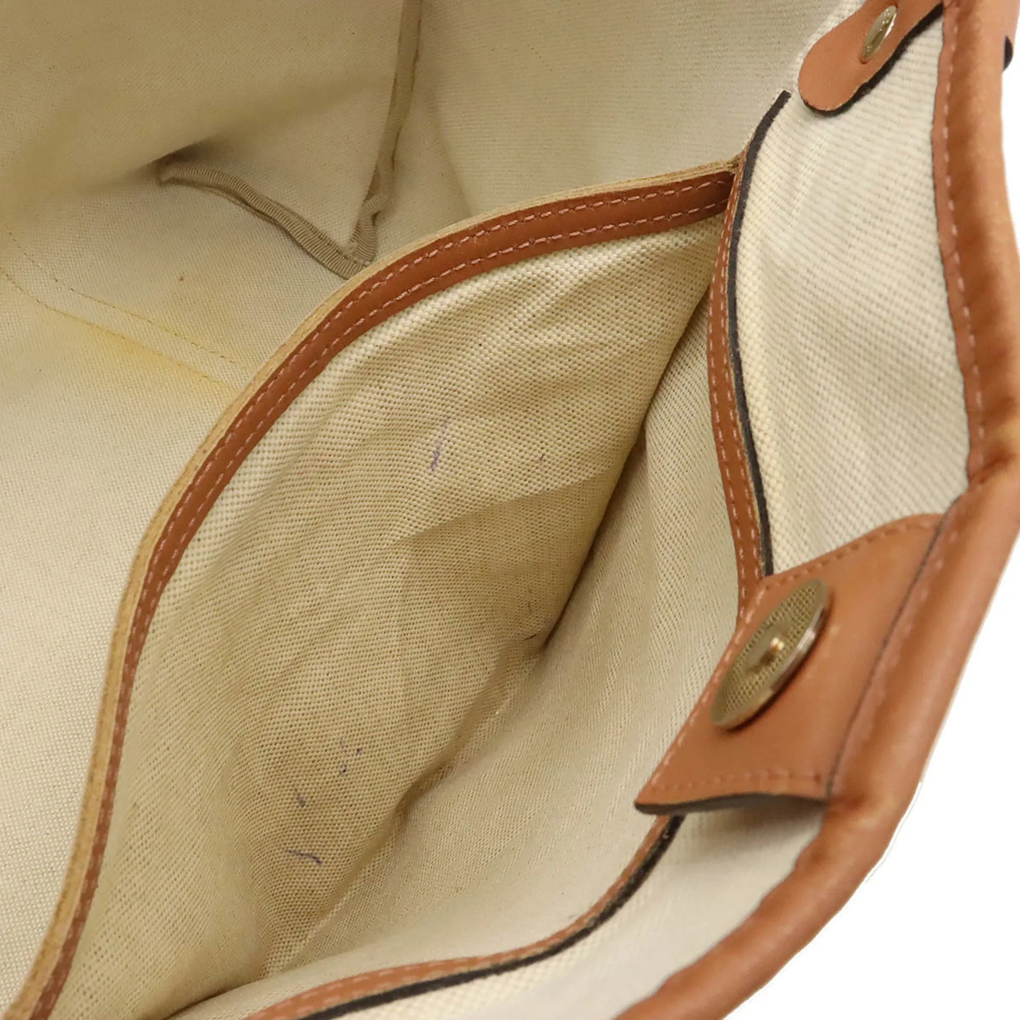 GUCCI GG Supreme Tote Bag Shoulder PVC Leather Beige Pink Brown 197953