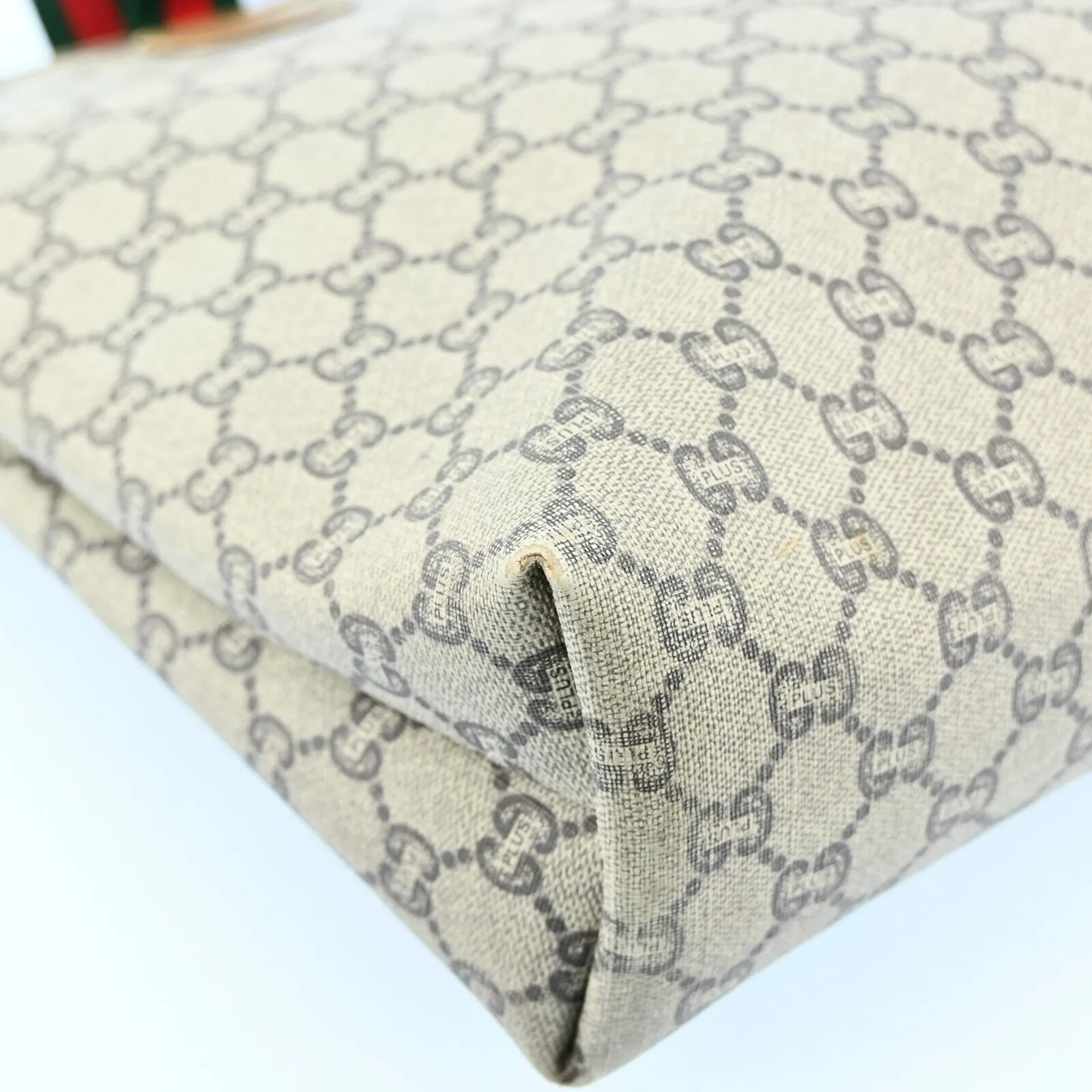 Gucci Plus Tote Bag Sherry Line Browns