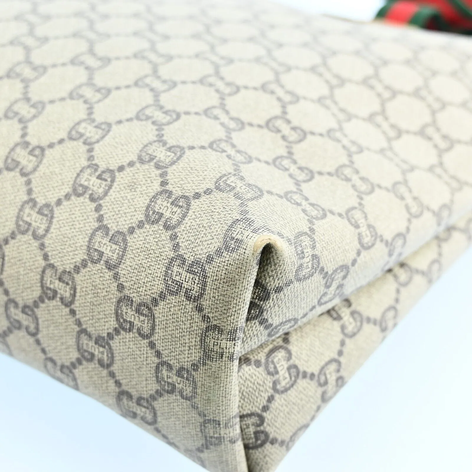 Gucci Plus Tote Bag Sherry Line Browns