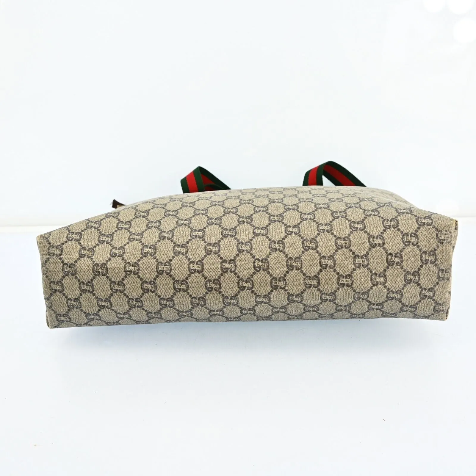 Gucci Plus Tote Bag Sherry Line Browns