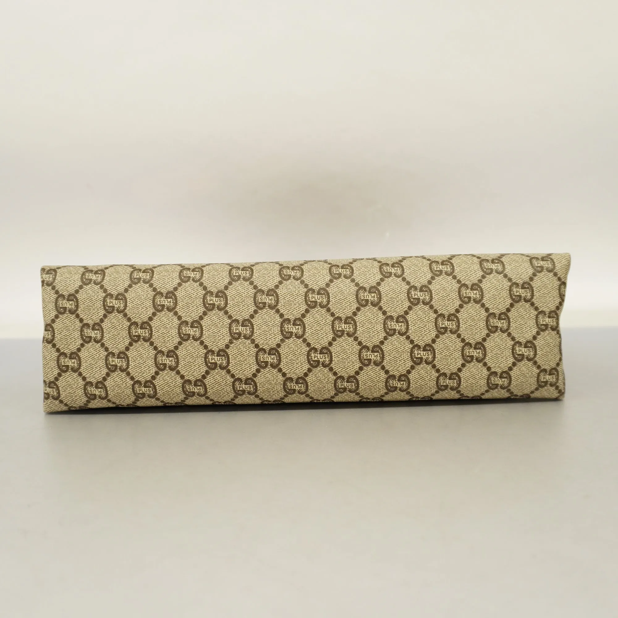 Gucci  Sherry Line Tote Bag 137396 Women's GG Plus,PVC Tote Bag Beige