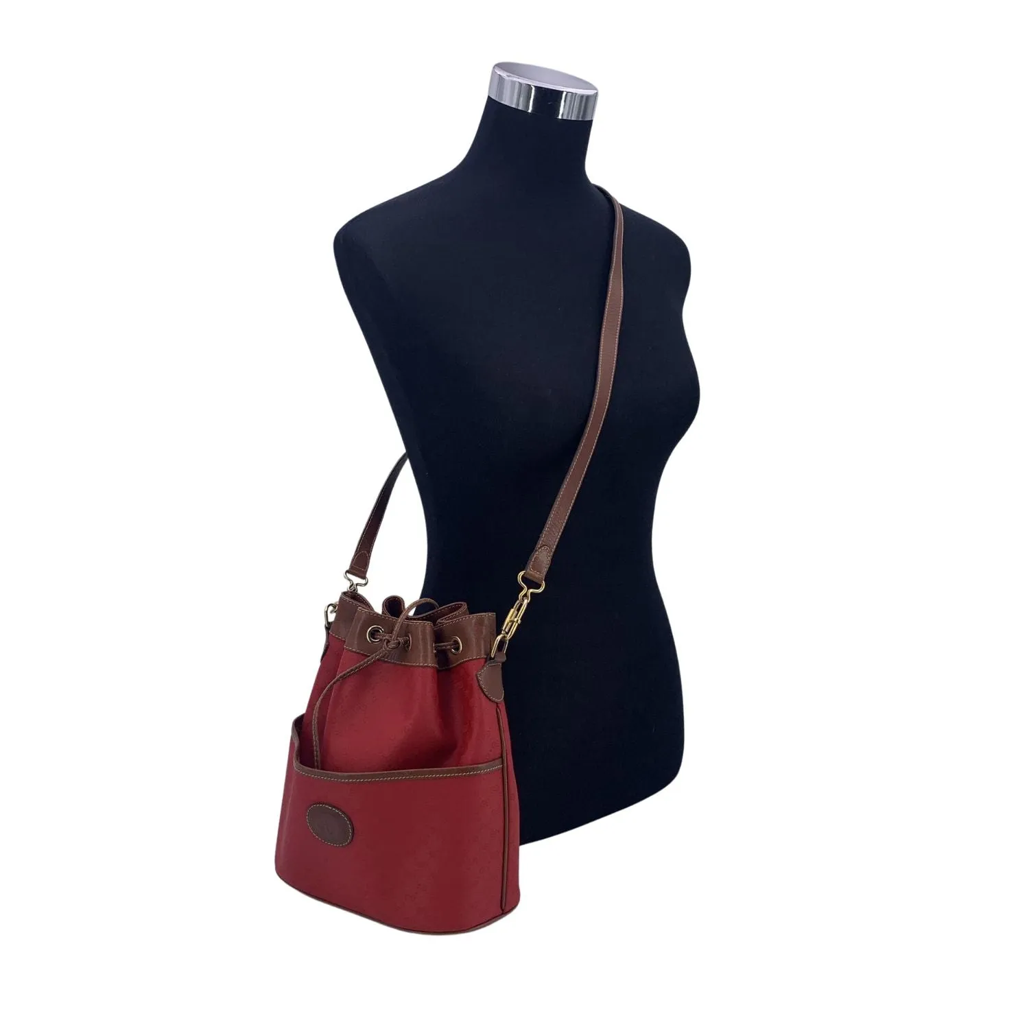 Gucci Shoulder Bag Vintage Interlocking