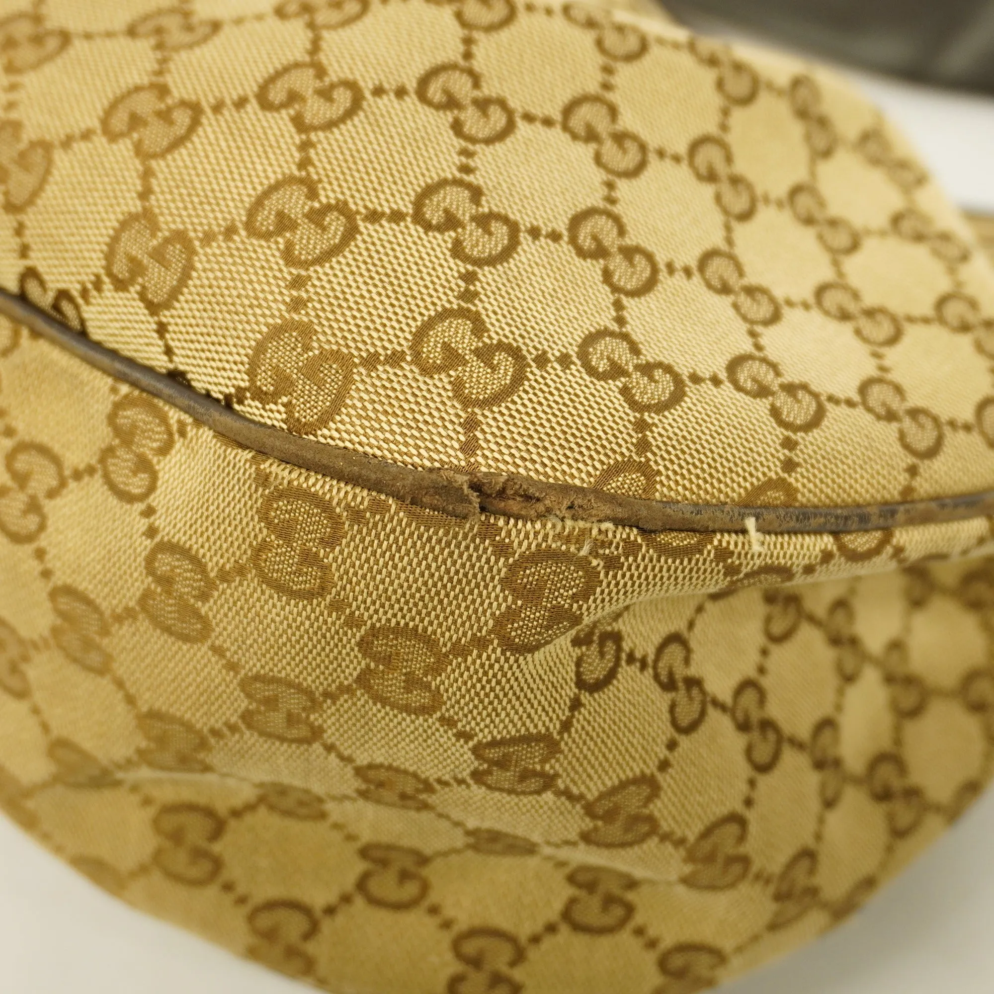 Gucci  Sukey Shoulder Bag 232955 GG Canvas,Leather Shoulder Bag Beige,Brown