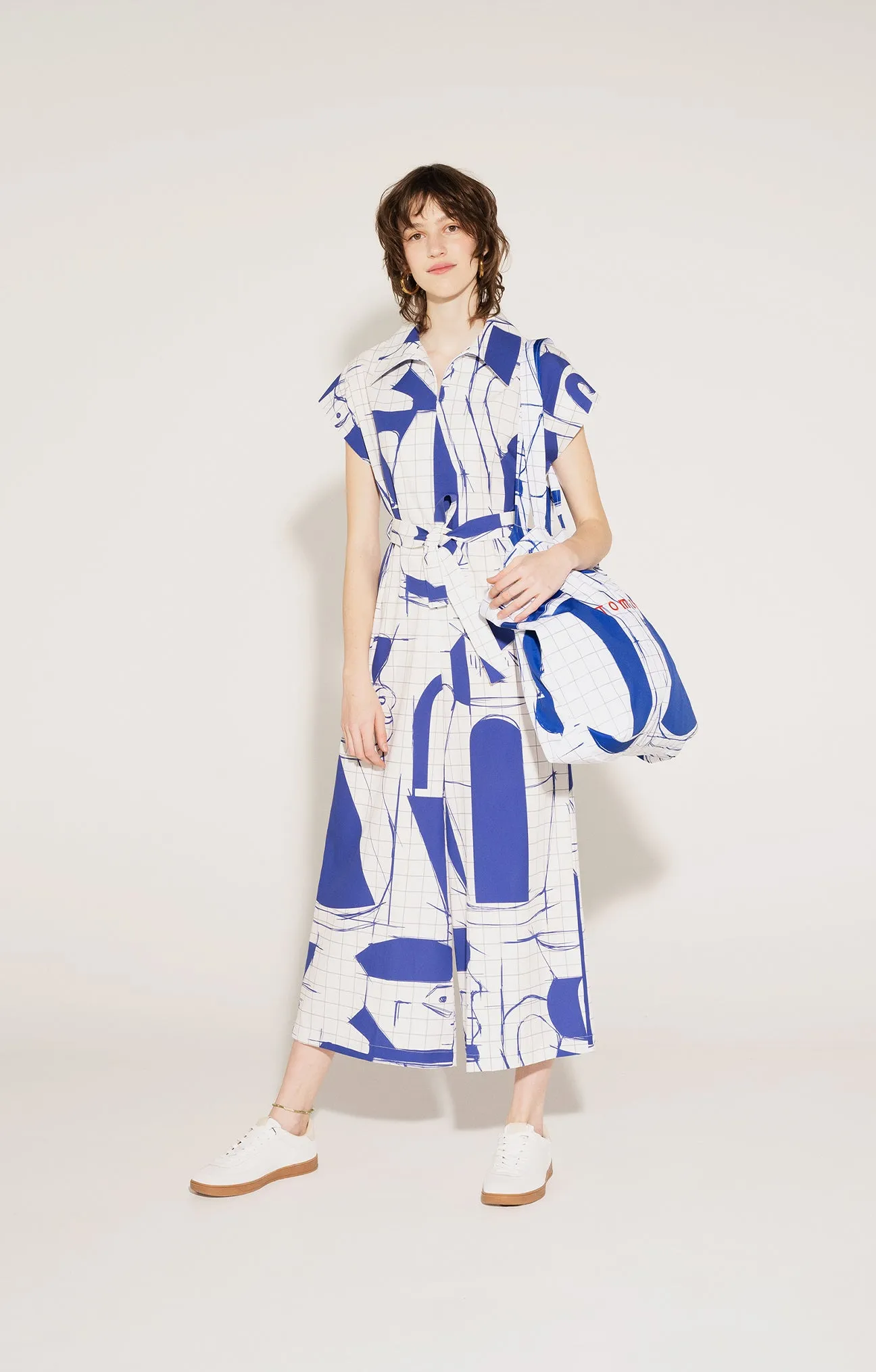 GUDAURI Tote Bag 'Sketch' Print