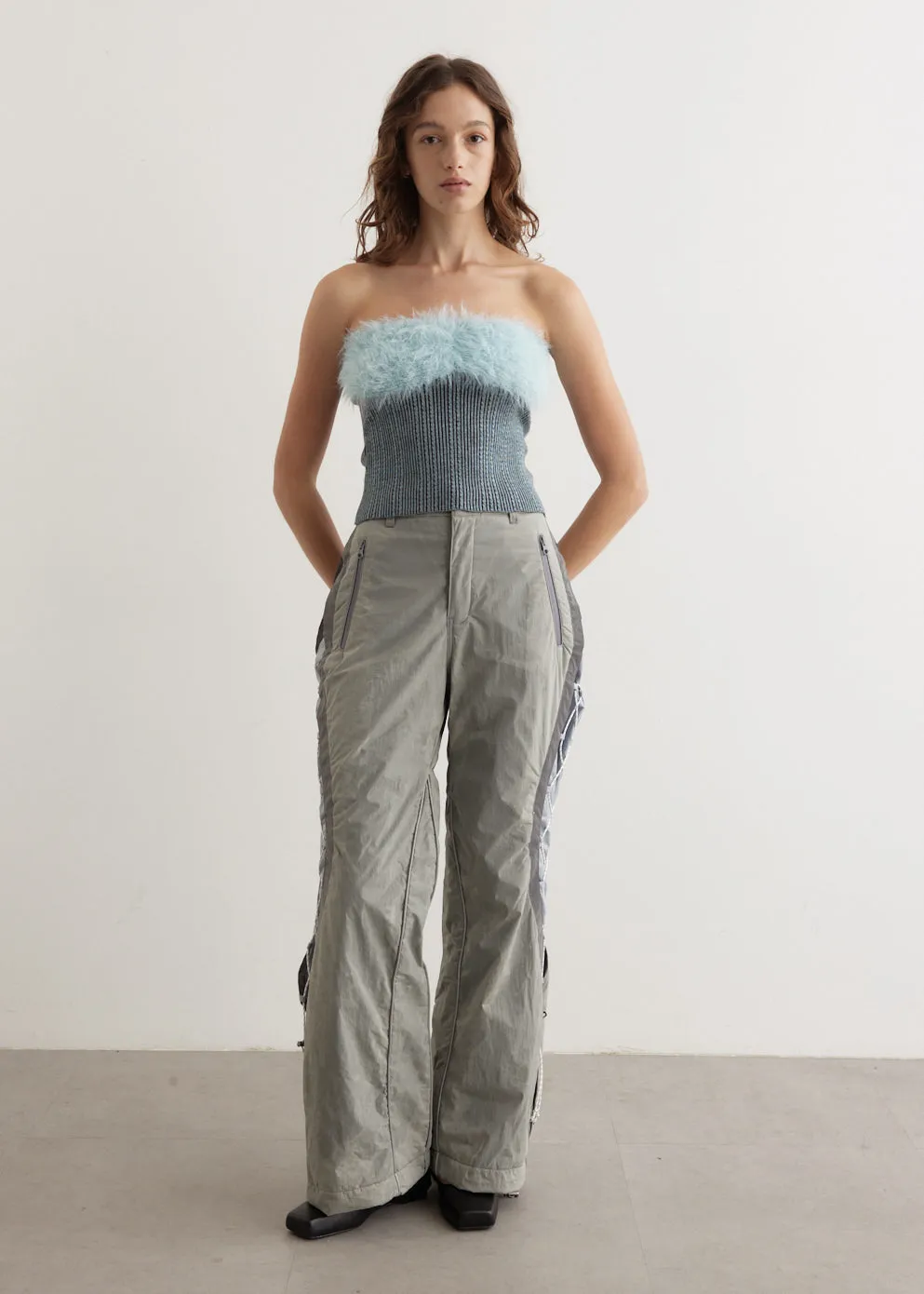 Hairy Knit Top