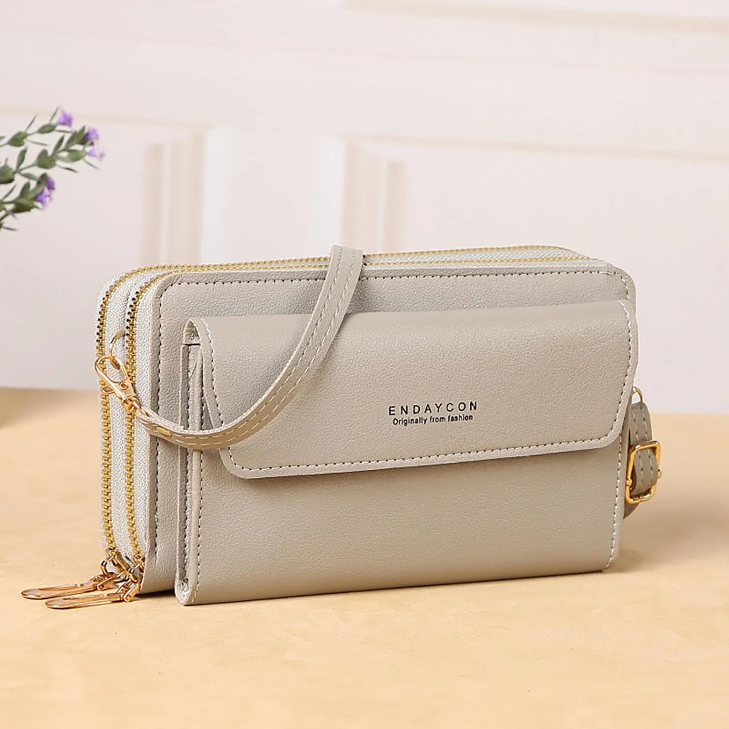 Handbags for Womens PU Leather Zipper Shoulder Bag Satchel Bags Crossbody Strap Casual Fashion Roomy Purses
