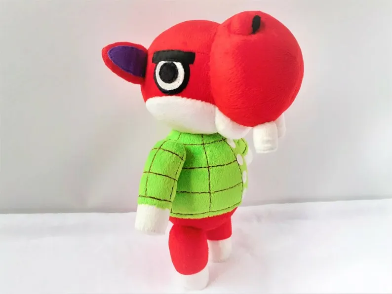 Handmade custom Biff the hippo plush