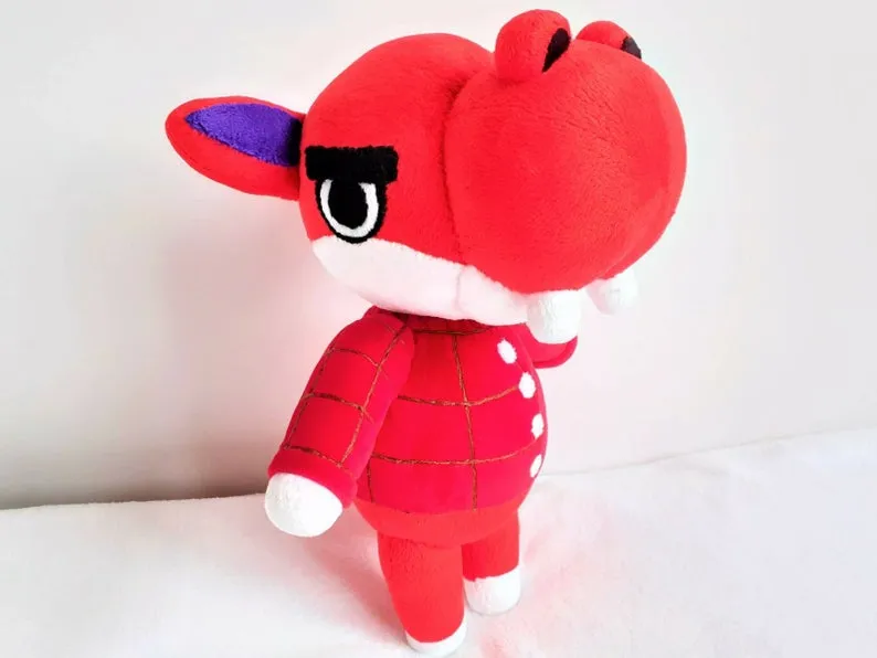 Handmade custom Biff the hippo plush