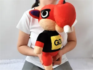 Handmade custom Biff the hippo plush