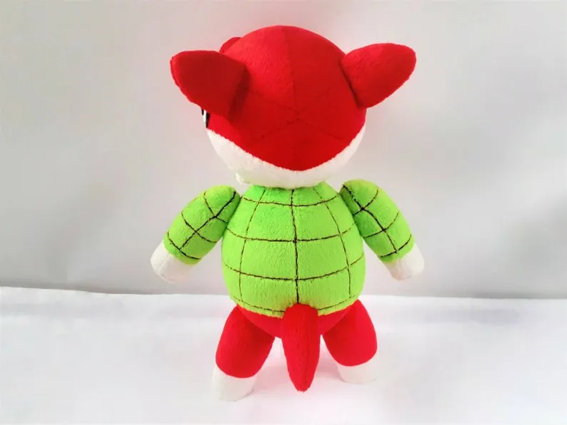 Handmade custom Biff the hippo plush