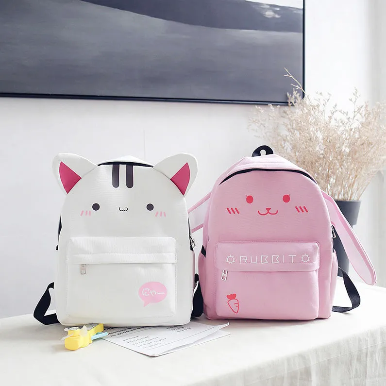 Happy Pink Kitty Backpack AD11286