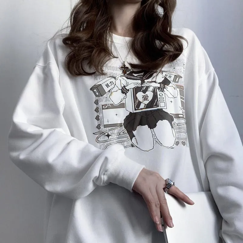 Harajuku TV Girl Sweater SD01475
