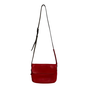 Harold's Bags leather chaza twosize handbag, red