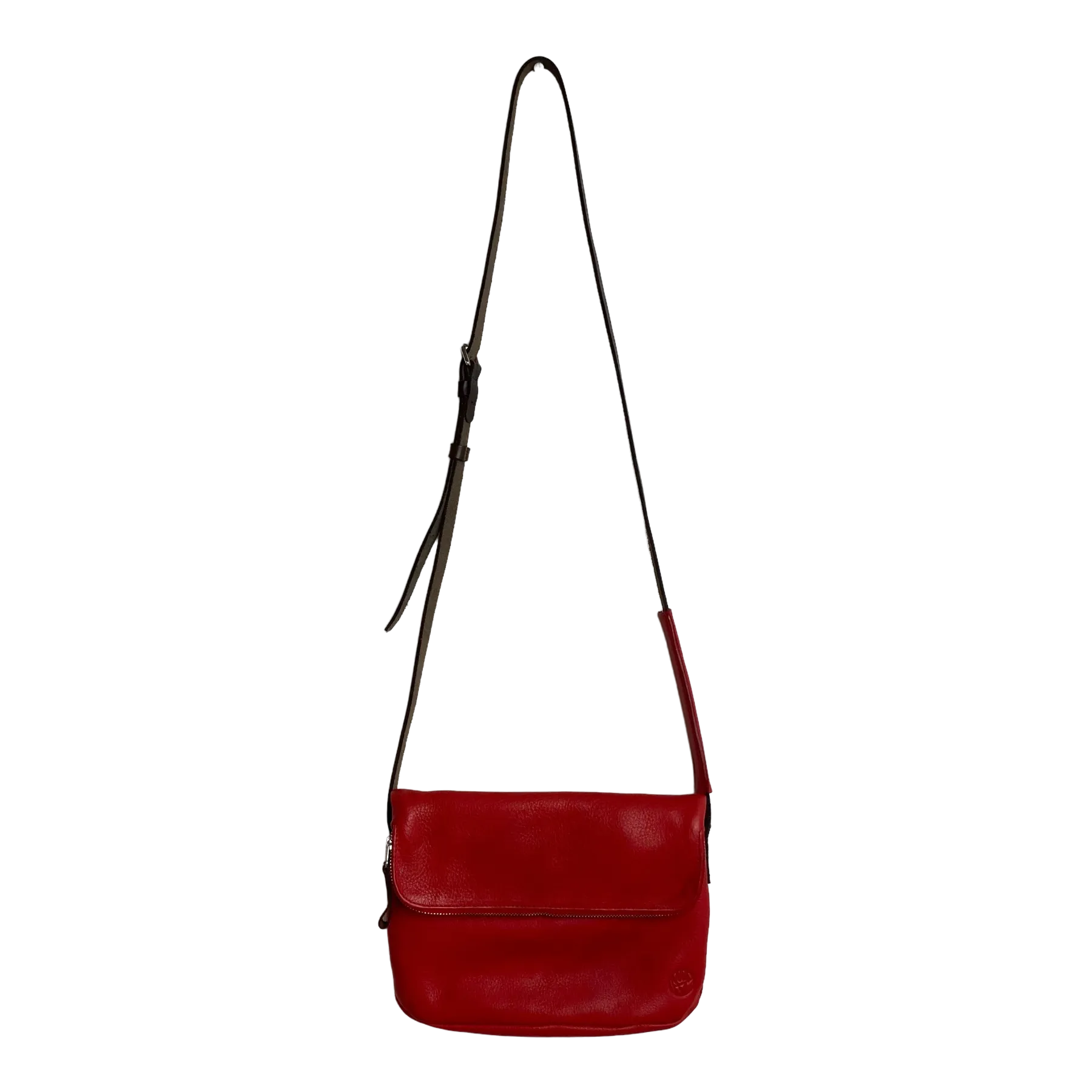 Harold's Bags leather chaza twosize handbag, red