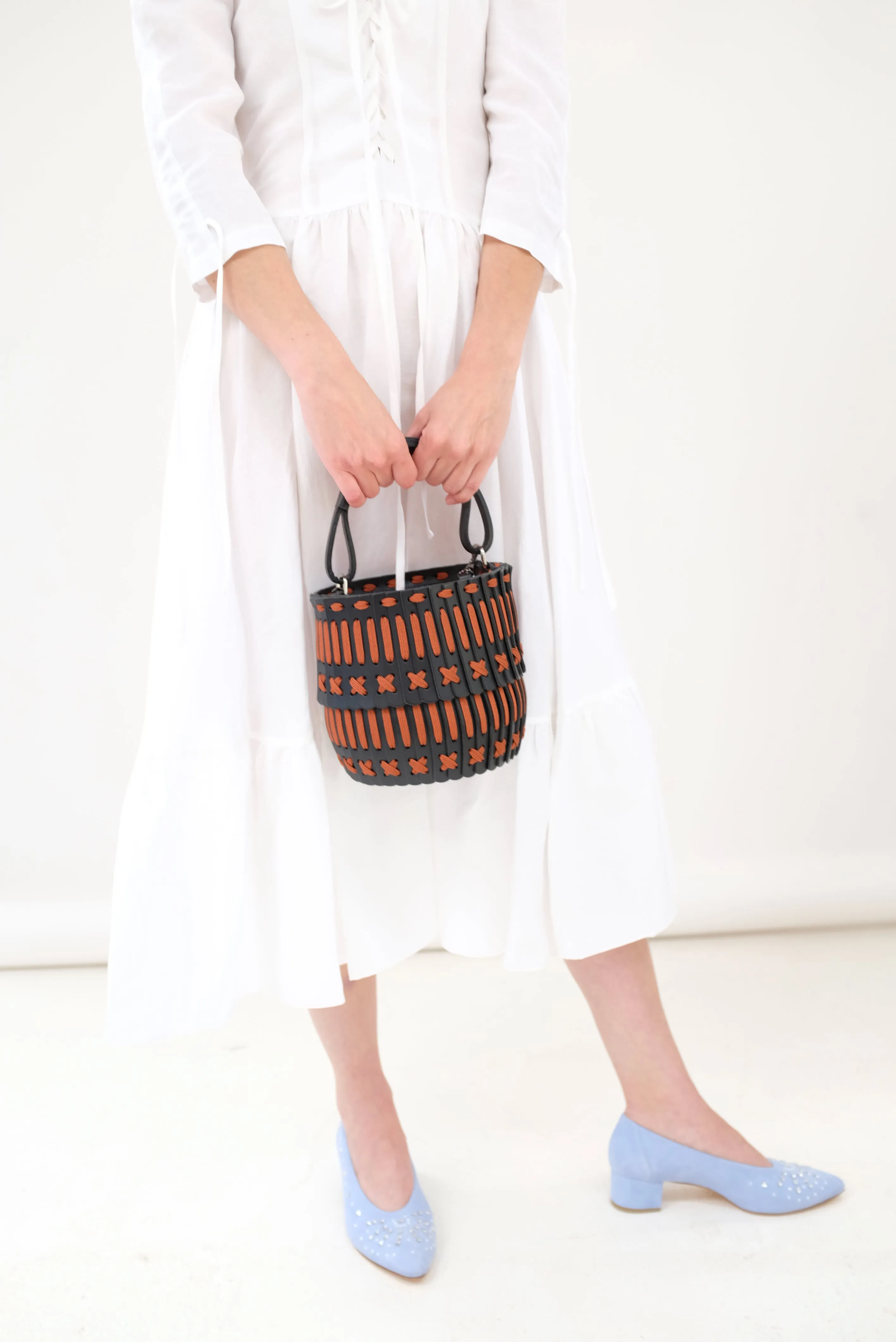 Hatori Basket Black and Rust