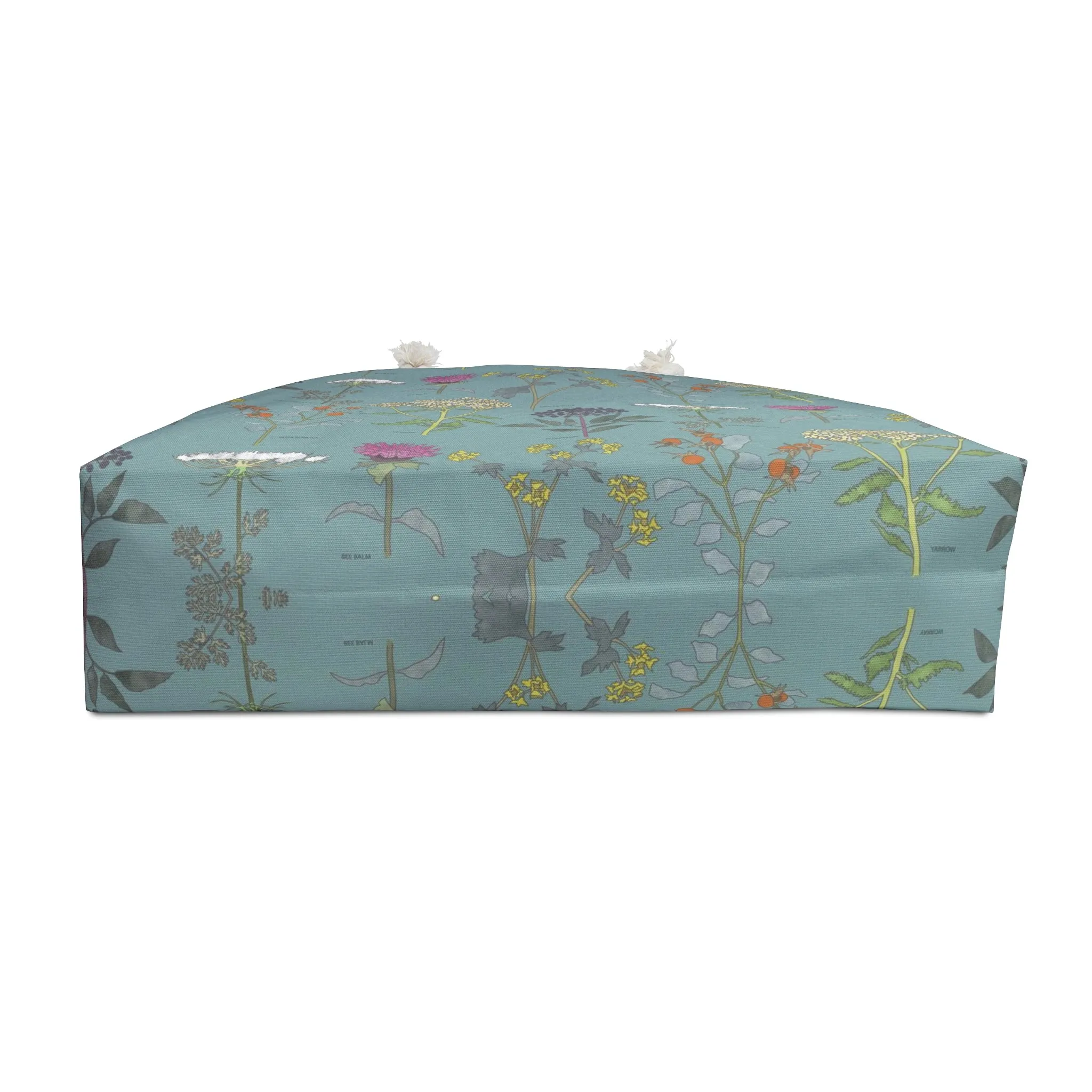 Healing Herbs Weekender Bag in Aqua