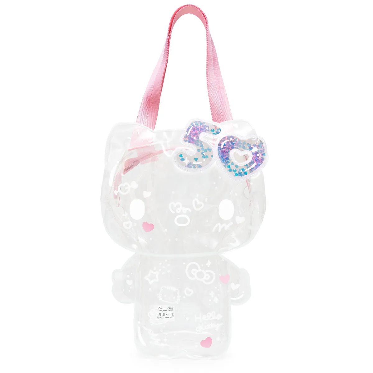 Hello Kitty 50th Anniversary JapanLA Clear Bag with Pouch