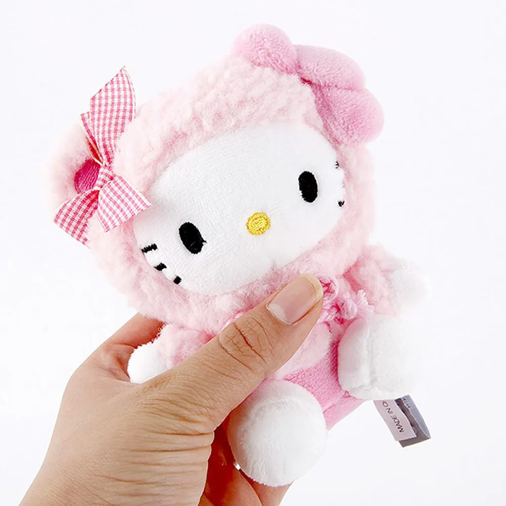 Hello Kitty Fluffy Hoodie Clip-On Plush