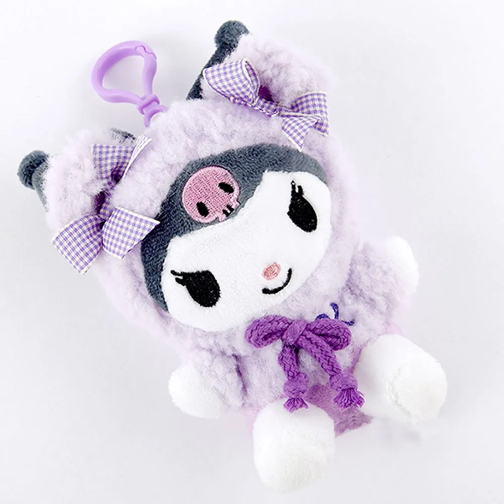 Hello Kitty Fluffy Hoodie Clip-On Plush