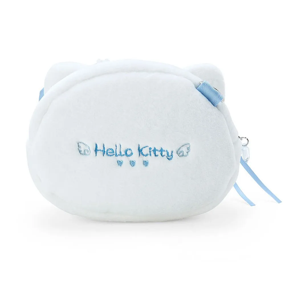 Hello Kitty Plush Crossbody Bag :Blue Angel