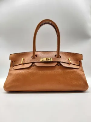 Hermes Birkin Shoulder Orange Square H DXBS3003