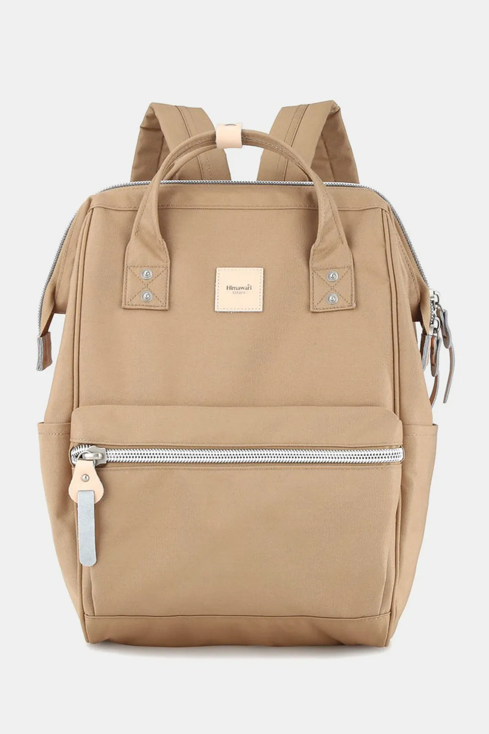 Himawari Water Resistant Canvas Backpack Bag with Side Pockets ⚪️🔴🔵🟢🟤⚫️🟠