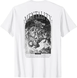 Hip Hop Vintage Hipster Edgy Urban Y2K Back Print Streetwear T-Shirt