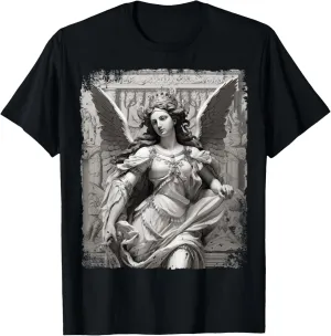 Hip Hop Y2K Vintage Hipster Edgy Urban Streetwear Angel T-Shirt