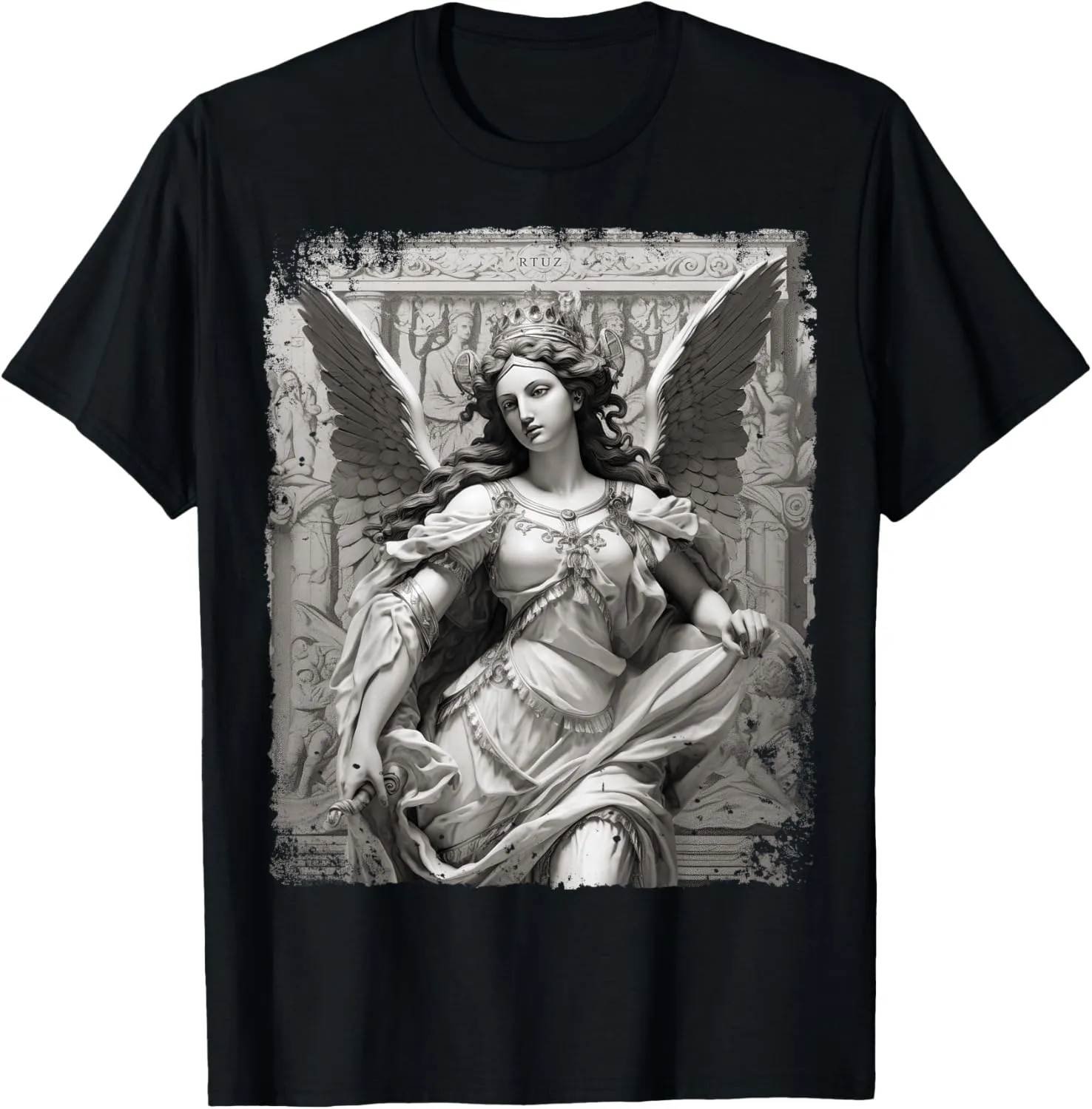 Hip Hop Y2K Vintage Hipster Edgy Urban Streetwear Angel T-Shirt