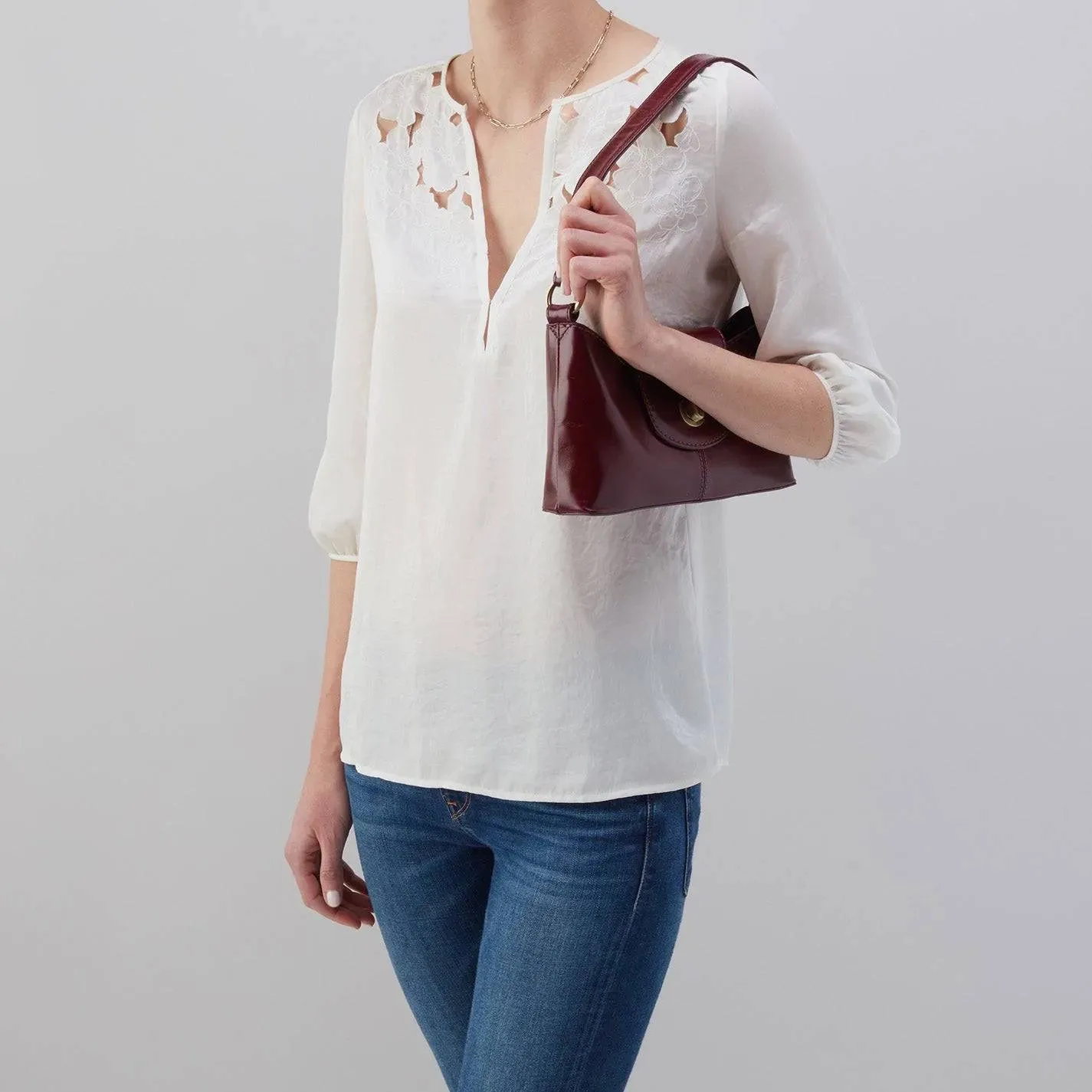 Hobo - Mila Shoulder Bag - Merlot