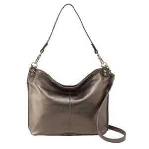 Hobo - Pier Shoulder Bag - Pewter