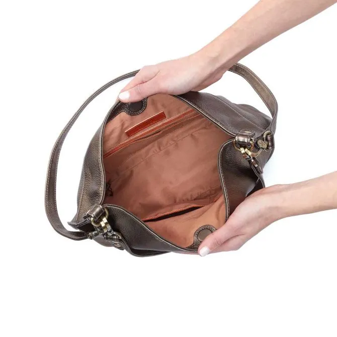 Hobo - Pier Shoulder Bag - Pewter