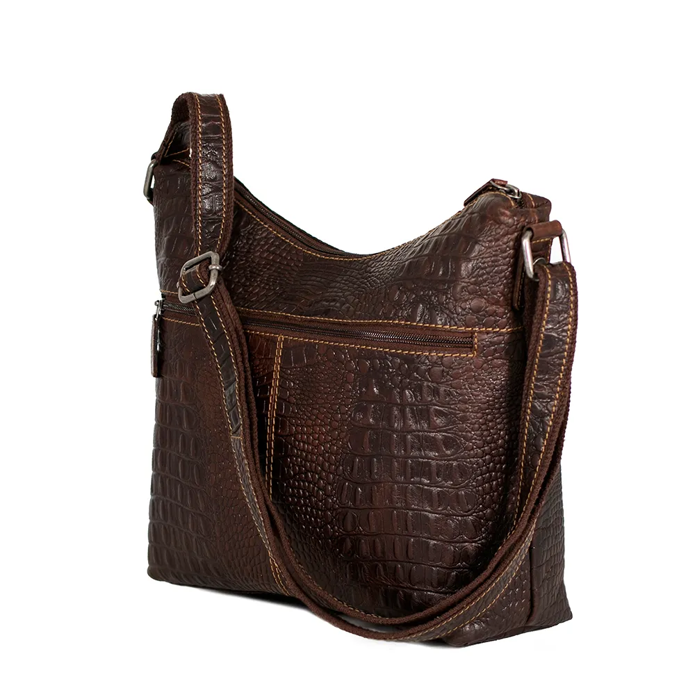 Hornback Croco Hobo Bag #HB814