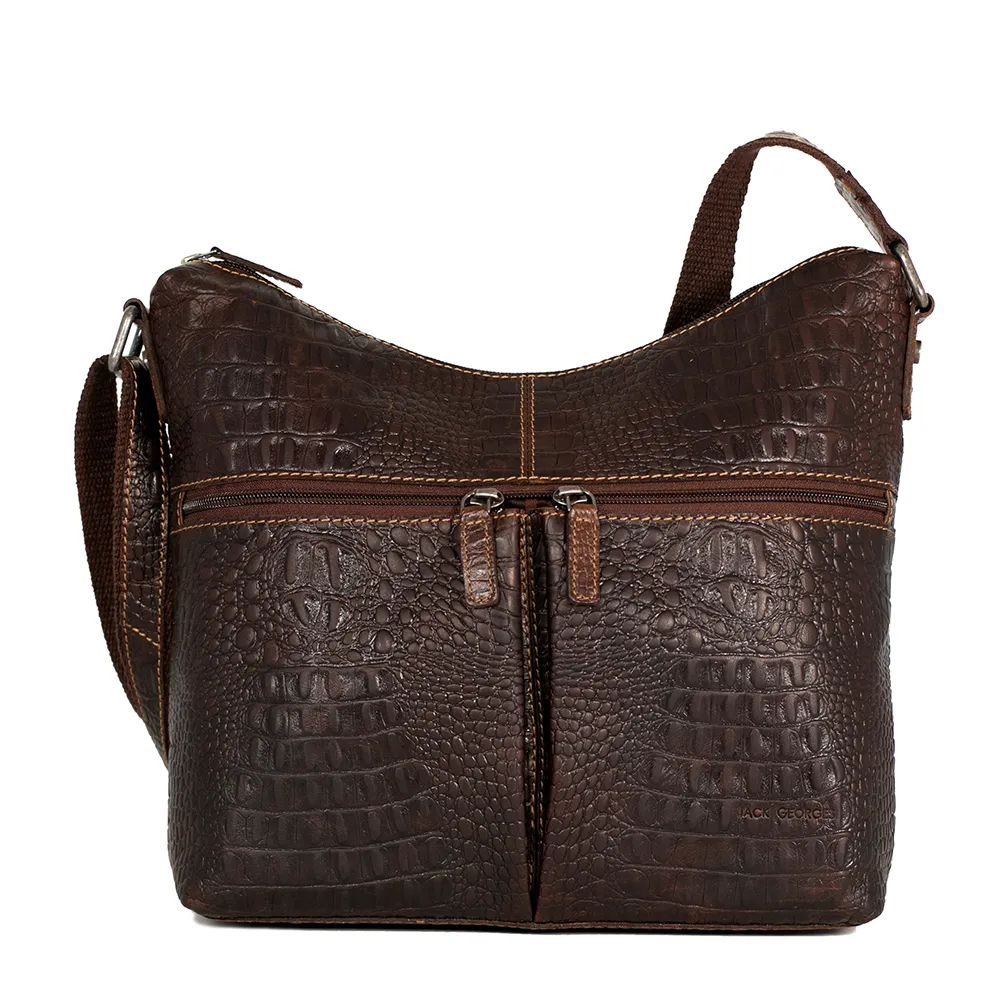 Hornback Croco Hobo Bag #HB814