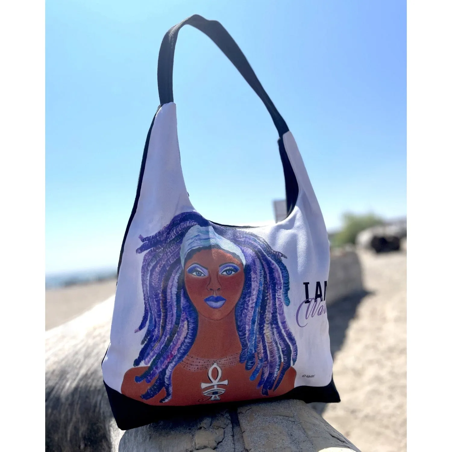 I Am Worthy Hobo Shoulder Bag