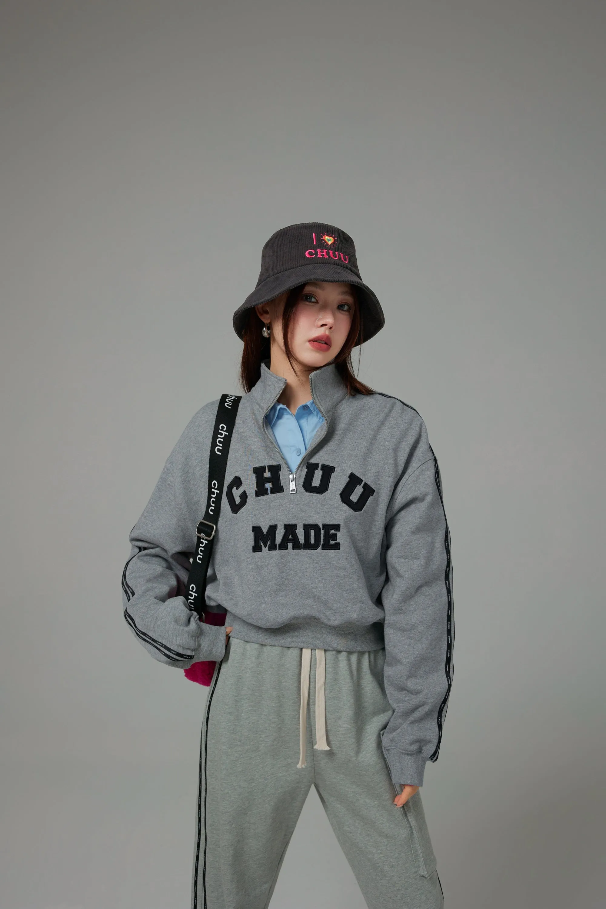 I Love Chuu Corduroy Bucket Hat