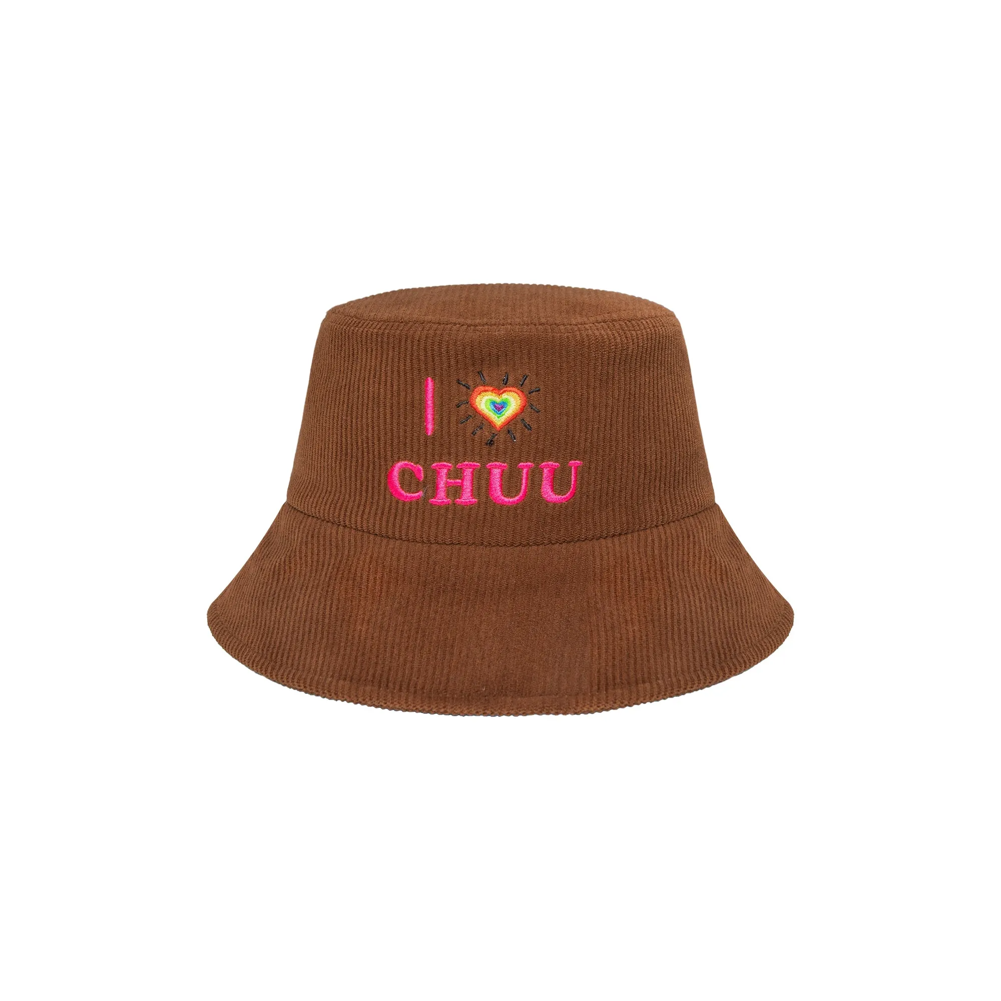 I Love Chuu Corduroy Bucket Hat