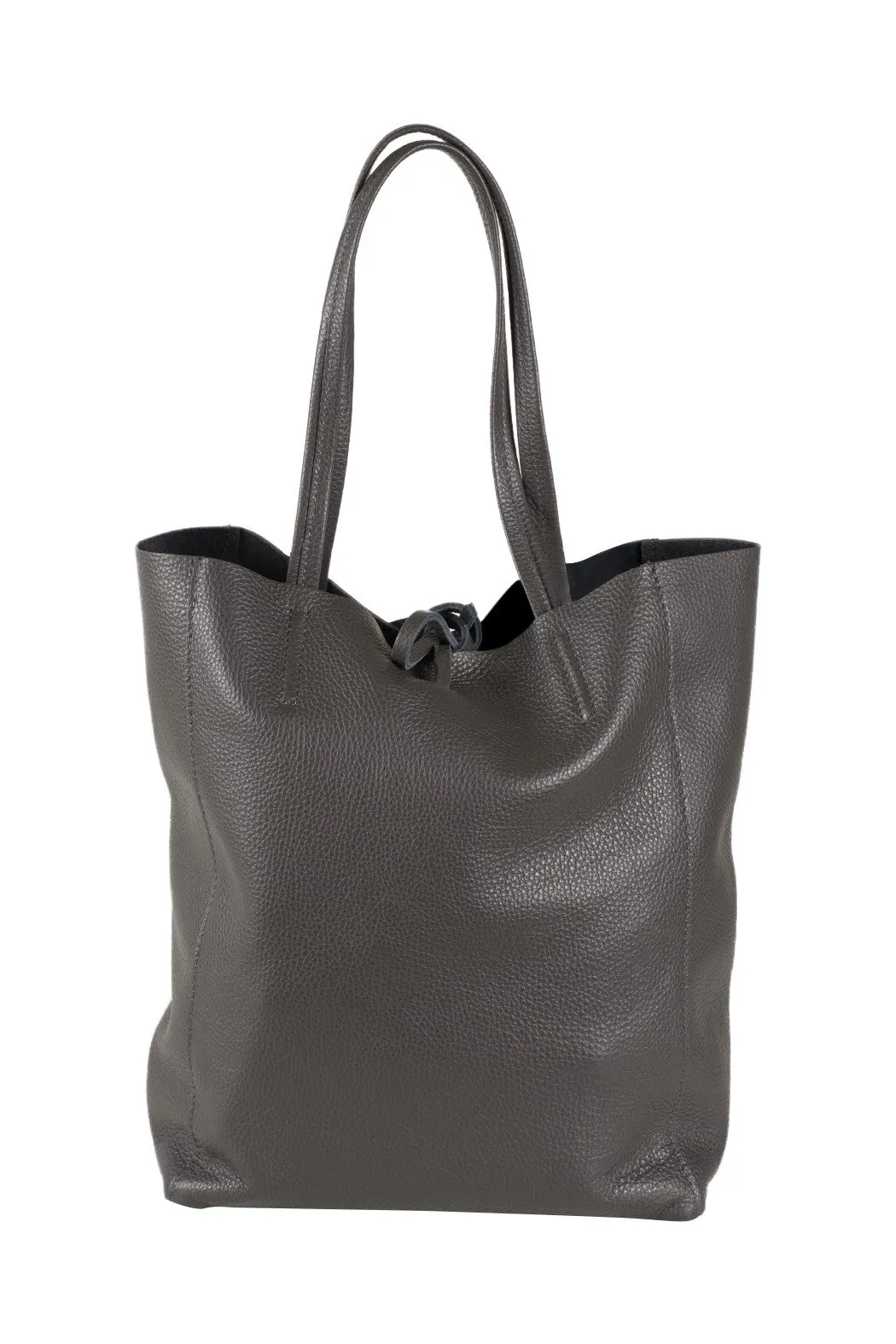 Il Giglio Leather Shopper Bag, Multiple Colours