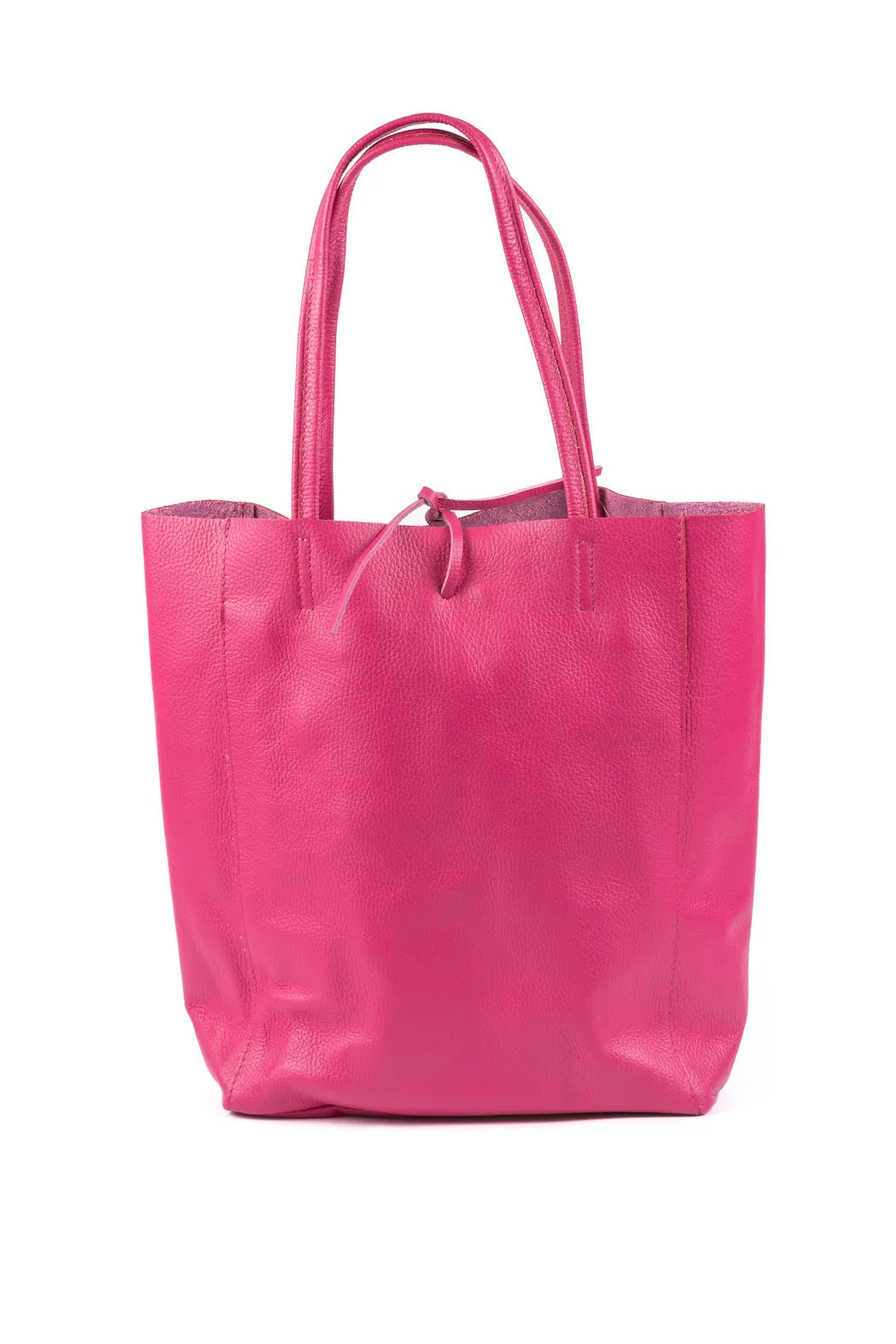 Il Giglio Leather Shopper Bag, Multiple Colours