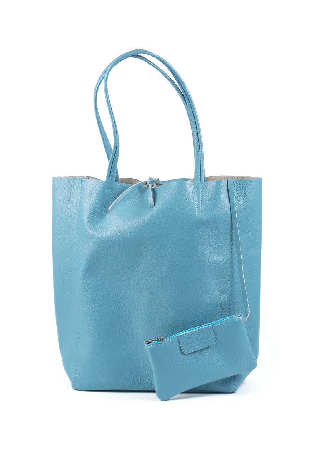 Il Giglio Leather Shopper Bag, Multiple Colours