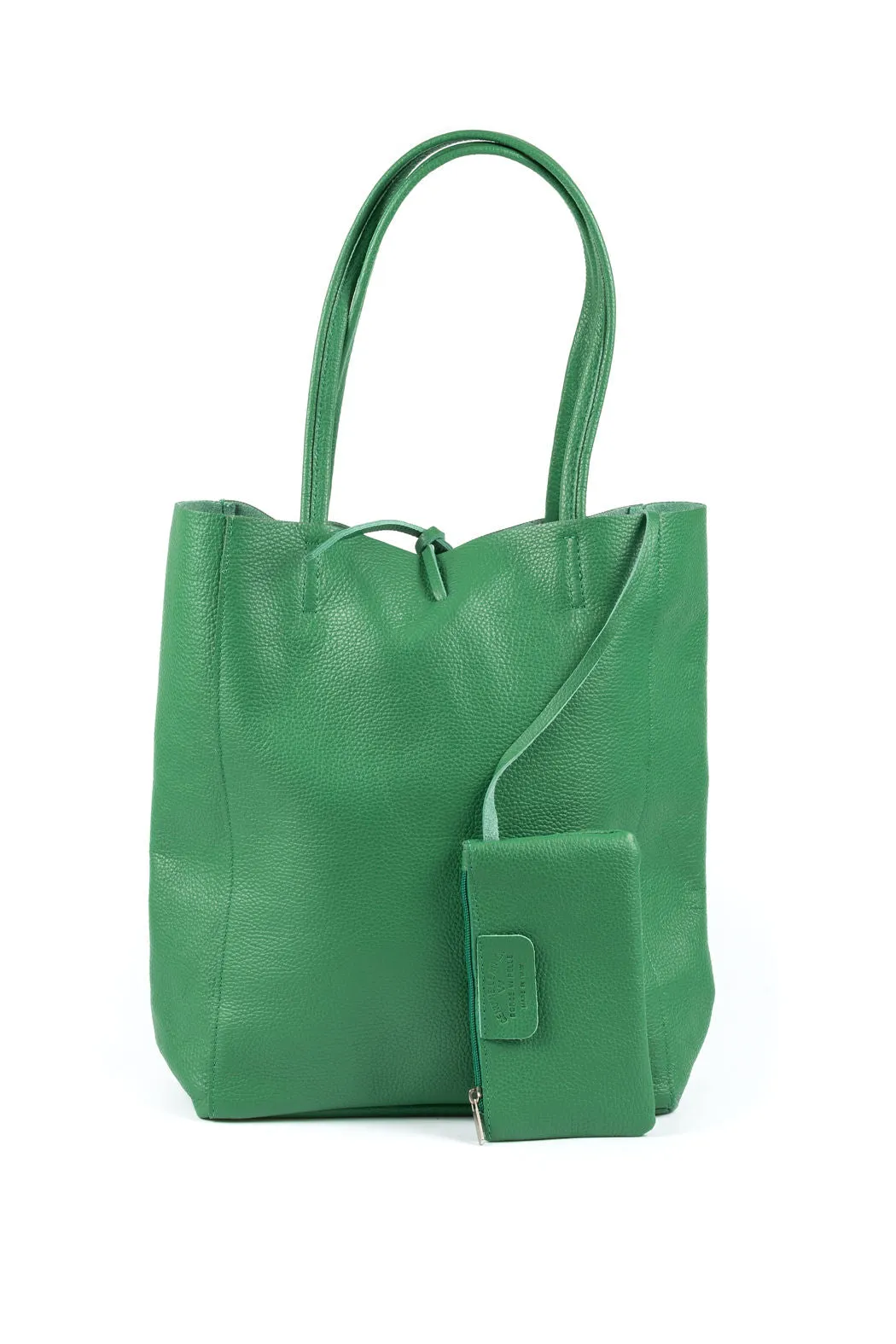 Il Giglio Leather Shopper Bag, Multiple Colours
