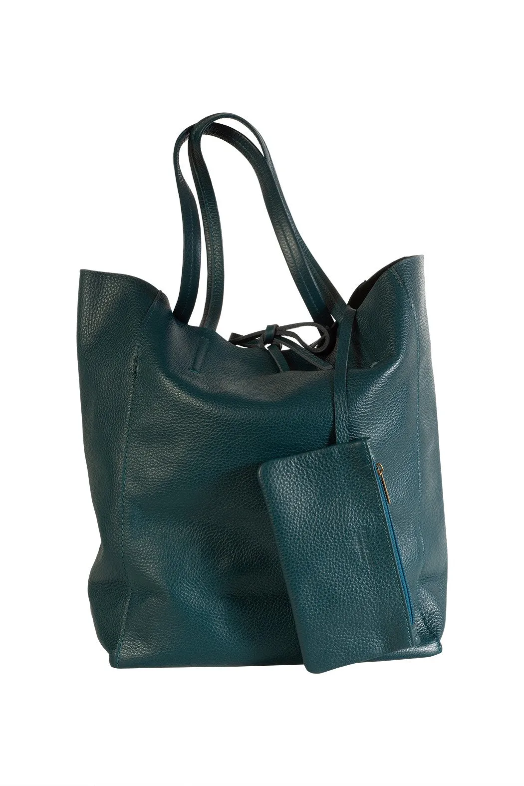 Il Giglio Leather Shopper Bag, Multiple Colours