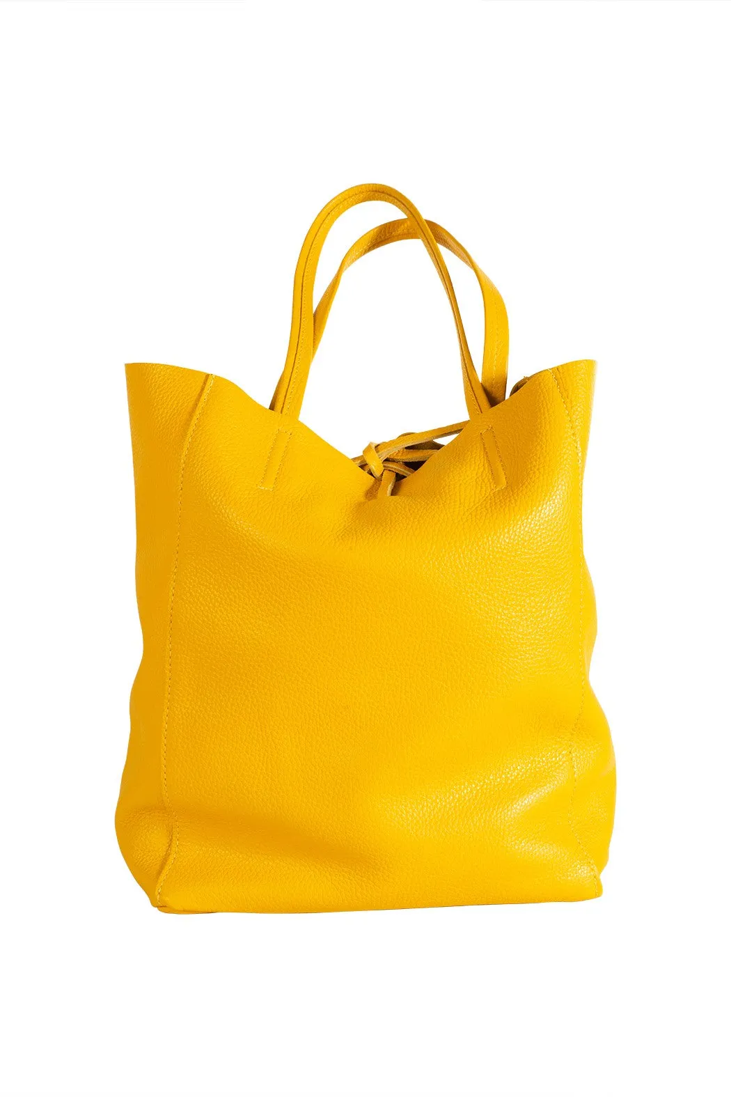 Il Giglio Leather Shopper Bag, Multiple Colours