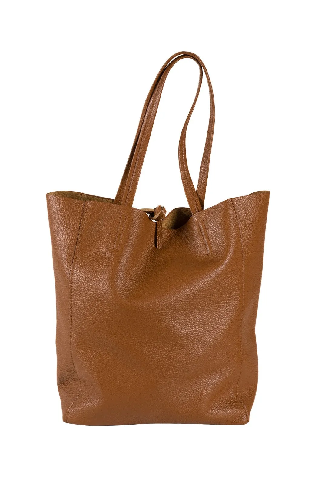 Il Giglio Leather Shopper Bag, Multiple Colours