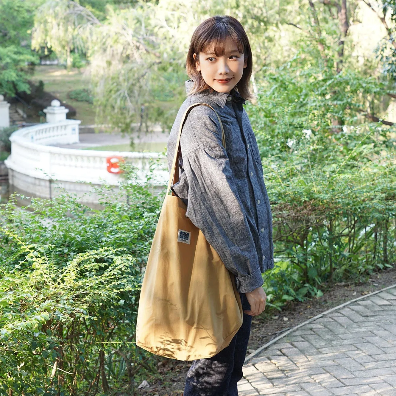 Incense Harbour Outdoor Daily Oversized Tote - Mud Yellow