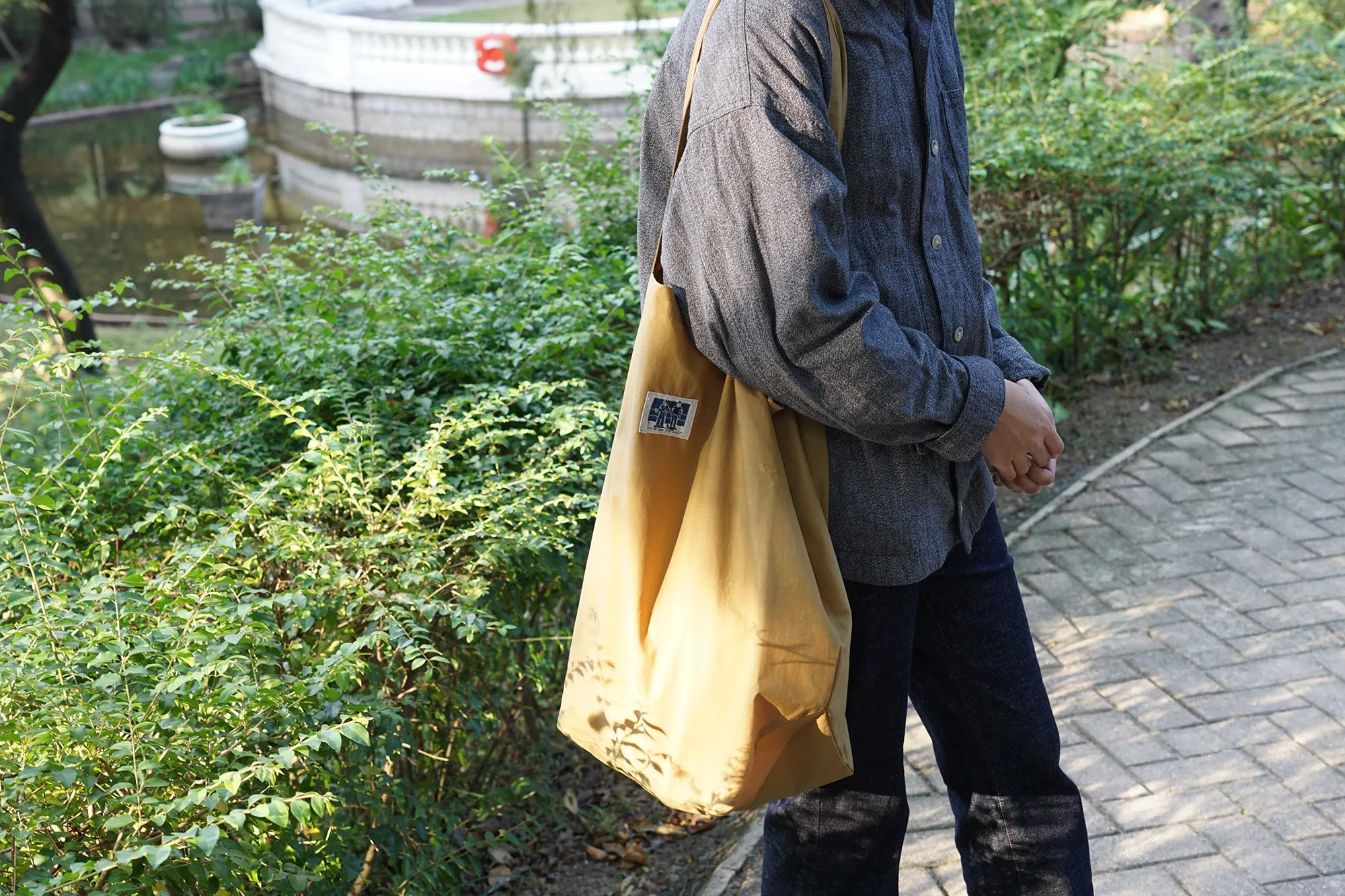 Incense Harbour Outdoor Daily Oversized Tote - Mud Yellow
