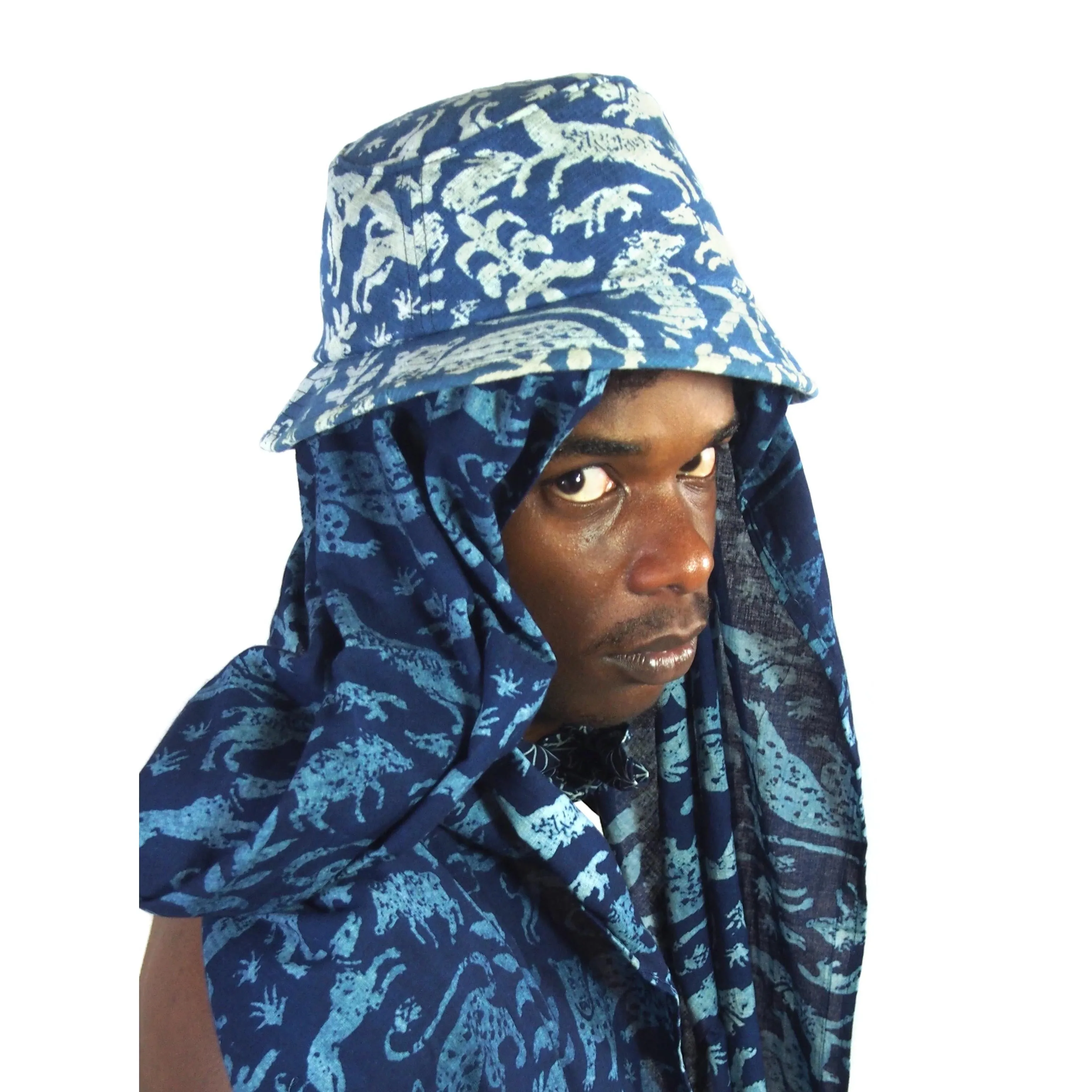 Indigo Hilltribe Bucket Hat