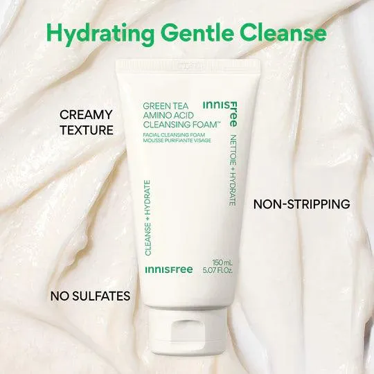 Innisfree - Green Tea Amino Acid Cleansing Foam - 150ml